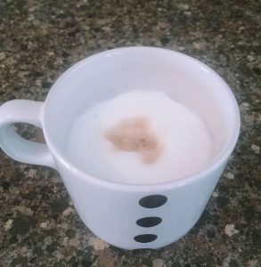 homemade cappuccino