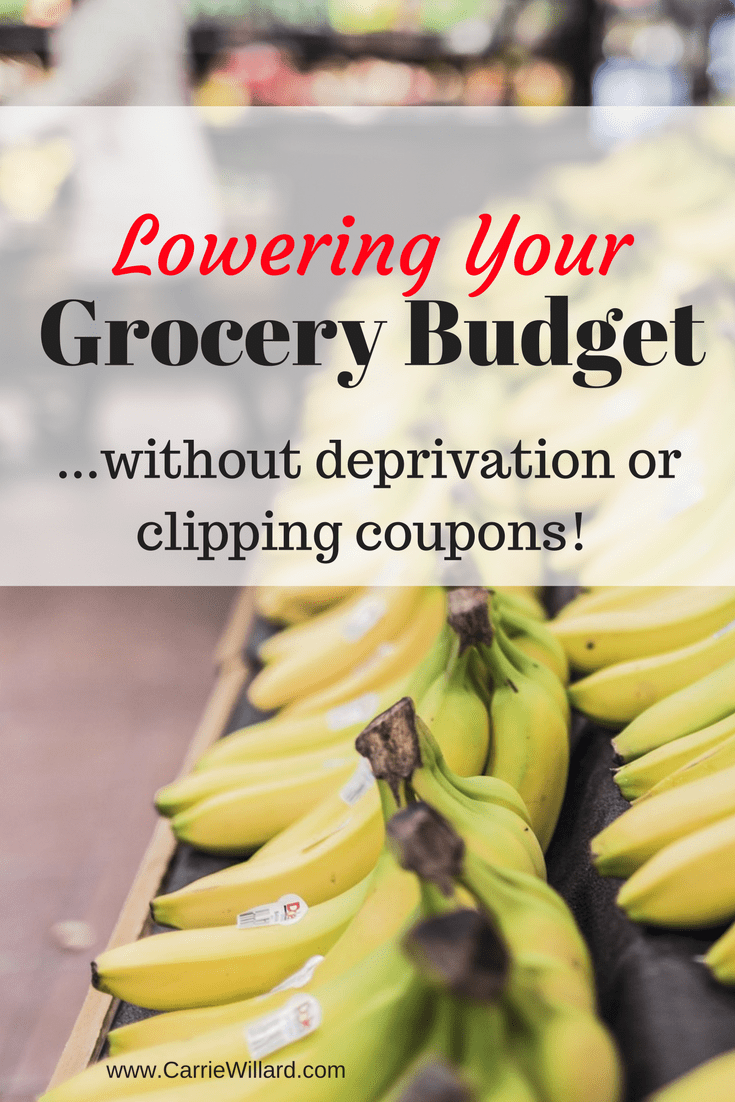 Lowering Your Grocery Budget - without deprivation or cutting coupons!