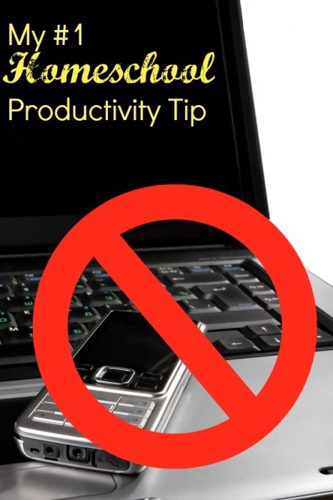 #1 homeschooling productivity tip