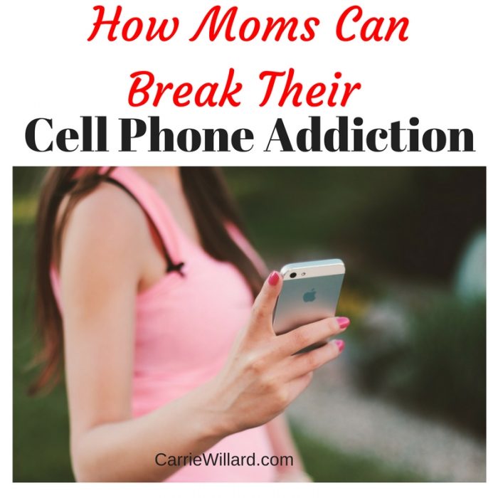 Moms Cell Phone Addiction