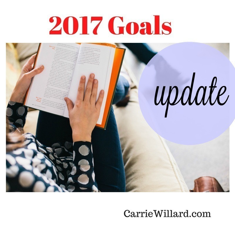 2017 Goals Update @ CarrieWillard.com