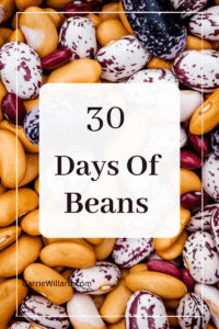 30 days of beans